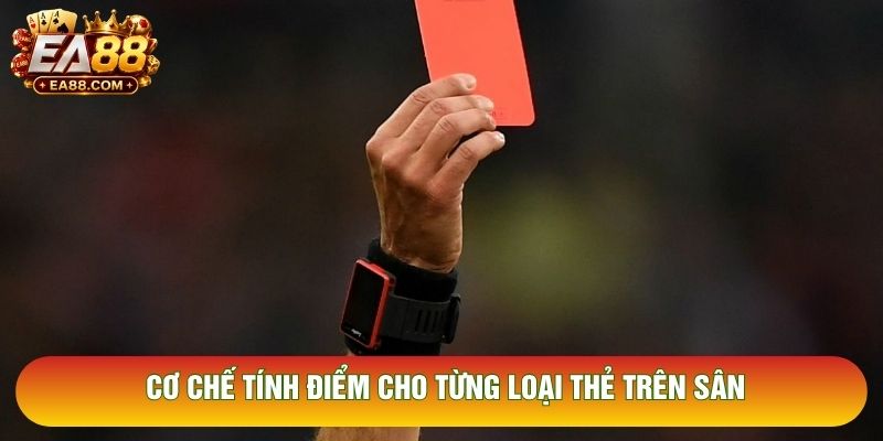 Cơ chế tính điểm cho từng loại thẻ trên sân